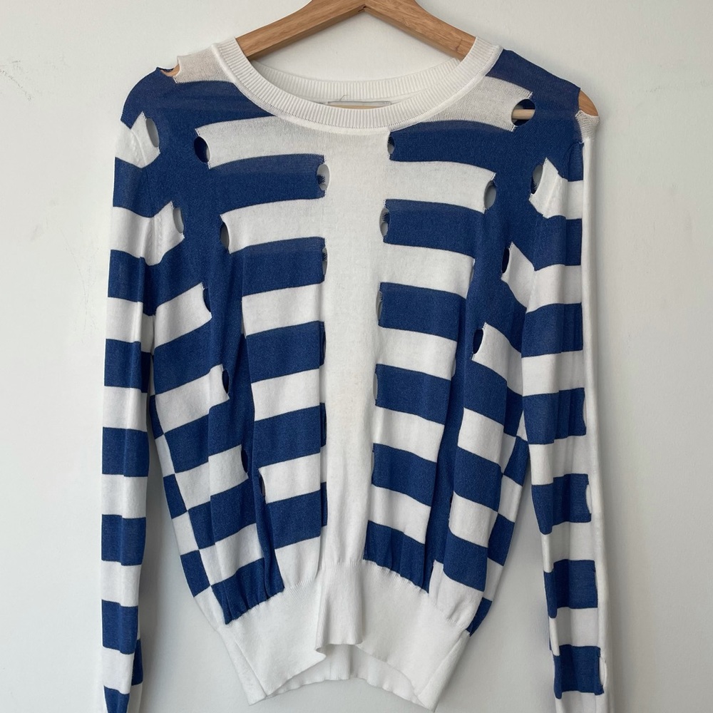 Sandro fishnet knitwear